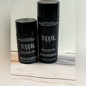 Toppik Hair Building Fibers 12g Fill In Fine or Thinning Hair Instantly Black